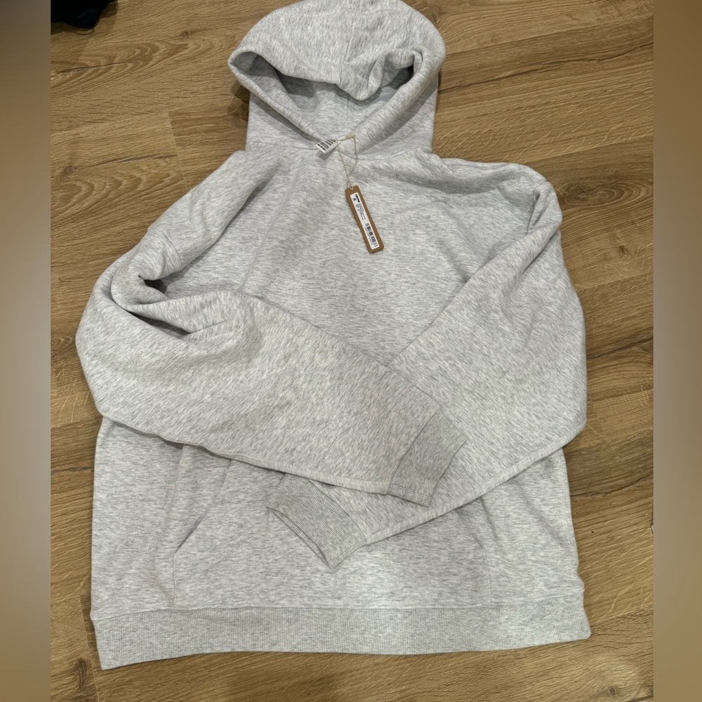 SKIMS cotton fleece oversized pullover hoodie